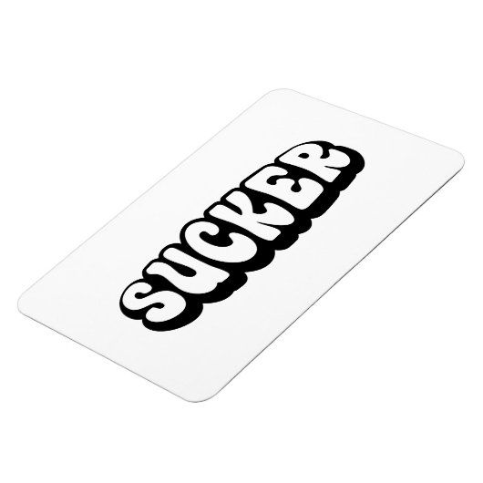 吸う人 マグネット (左側)