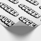 吸う人 ラッピングペーパー (角)