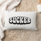 吸う人 ランバークッション (ブランケット)