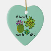 吸う必要はない セラミックオーナメント (右)