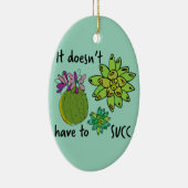 吸う必要はない セラミックオーナメント (右)