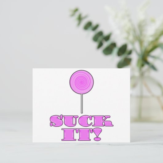 吸え！ ポストカード (スタンド正面)