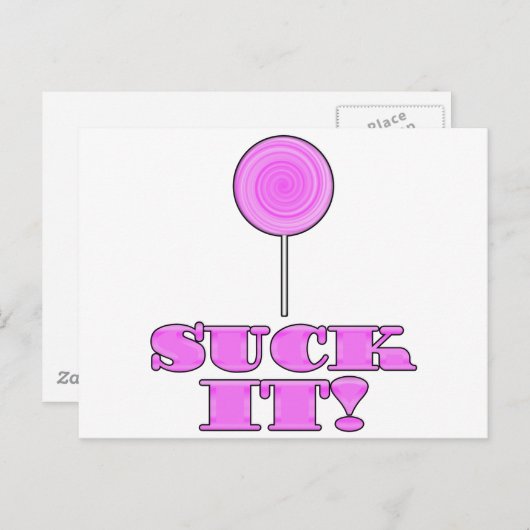 吸え！ ポストカード (正面/裏面)