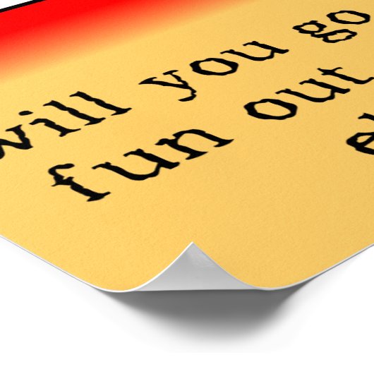 吸おもしろい出おもしろい張サイン ポスター (角)