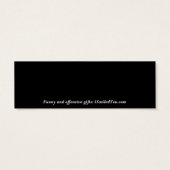 吸おもしろいSkinny Business Card (裏面)
