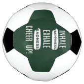 吸って吐く 元気サッカーボール  サッカーボール (回転)