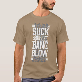 吸って、圧縮して、爆発させて、排気する ヴィンテージ ヴィンテージ Tシャツ