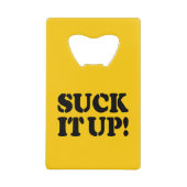 吸よ！ クレジットカード栓抜き (正面)