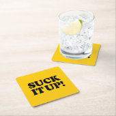 吸よ！ スクエアペーパーコースター (インサイチュ)