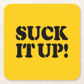 吸よ！ スクエアペーパーコースター (正面)