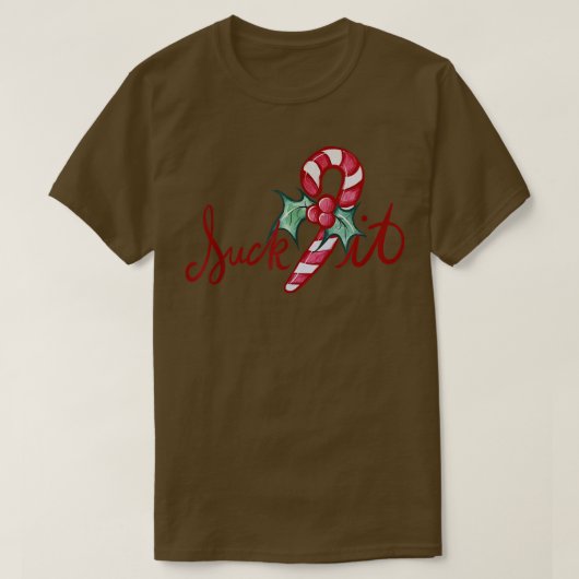 吸クリスマス Tシャツ (デザイン正面)