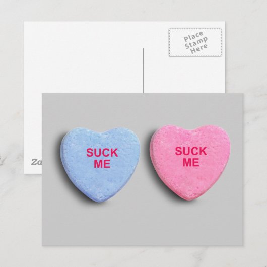 吸ハート ポストカード (正面/裏面)