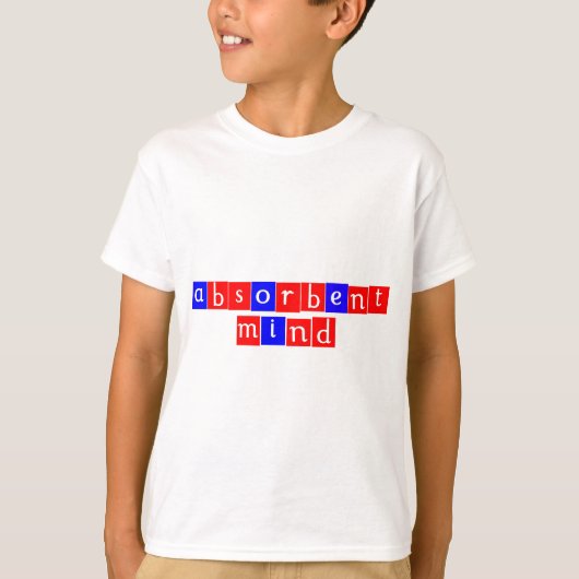 吸収性の心 Tシャツ (正面)