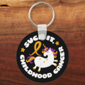 吸小児がん キーホルダー (正面)