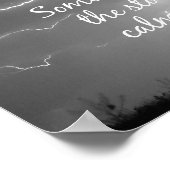 吸息性クリスチャン引用文 ポスター (角)