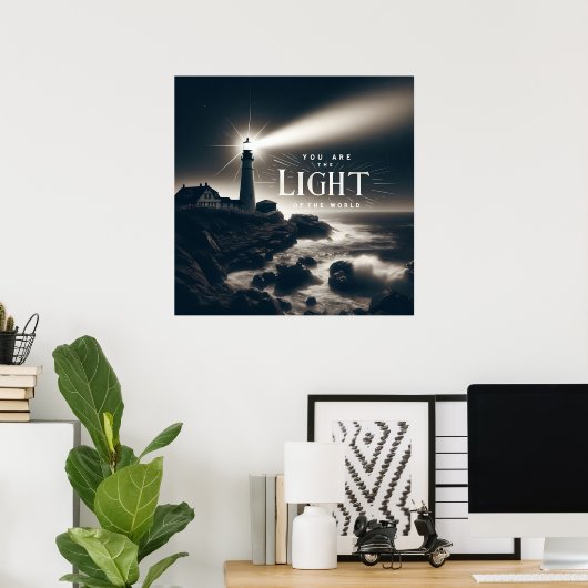 吸息 ポスター (ホームオフィス)