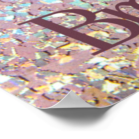 吸気口,エキシェール,呼吸グリッタータイポグラフィ ポスター (角)