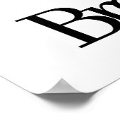 吸気口,エキシェール,呼吸レトロ白黒 ポスター (角)