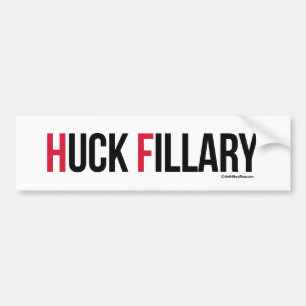 吸水性の高いタオル地Fillary -反ヒラリーアンチヒラリー- .png バンパーステッカー