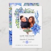 吸汁写真結婚の セーブザデート (正面/裏面)