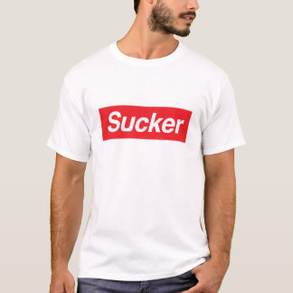 吸盤のsupreem tシャツ