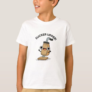 吸盤上真空おもしろいクリーナパン Tシャツ
