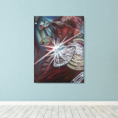 吸盤 キャンバスプリント (インサイチュ (ウッドフロア))