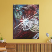 吸盤 キャンバスプリント (インサイチュ (リビング))