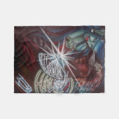 吸盤 フリースブランケット (正面(横))