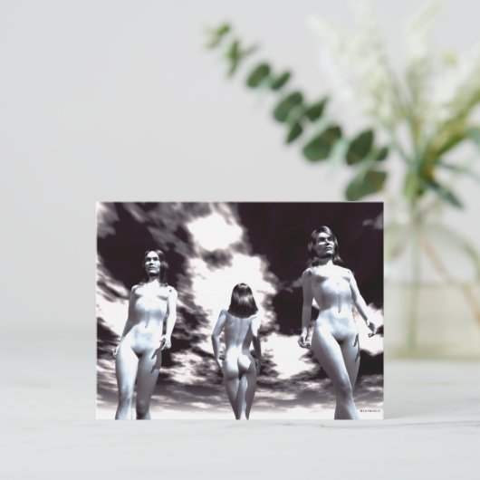 吸盤 ポストカード (スタンド正面)