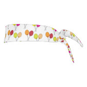 吸盤、棒つきキャンデー、白いカラフルにキャンディ タイヘッドバンド (回転90)