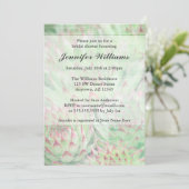 吸素朴肉ブライダルシャワー 招待状 (スタンド正面)