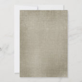 吸素朴肉類ブラウンス結婚ワールズ 招待状 (裏面)