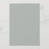 吸肉ベビーシャワー招待状-フローラ招待状 エンクロージャーカード (裏面)