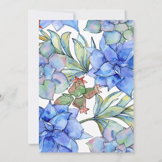 吸肉結婚の更新 招待状 (裏面)