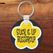 吸花を上おもしろいげる キーホルダー (正面)