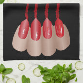 吸血指V.2 キッチンタオル (折り畳み)