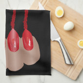 吸血指V.2 キッチンタオル (四つ折り)