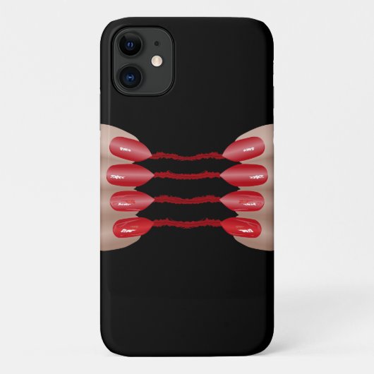 吸血指V.2 Case-Mate iPhoneケース (裏面)