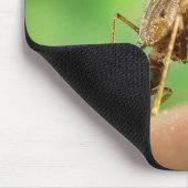 吸血昆虫で一杯である マウスパッド (コーナー)