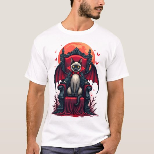 吸血猫王 Tシャツ (正面)