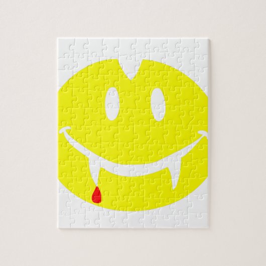 吸血絵文字ドラキュラ ジグソーパズル (縦)