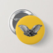 吸血鬼か。 こうもりか。 缶バッジ (正面&裏面)