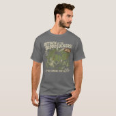 吸血鬼が蚊を襲う 映画のポスター ビンテージ Tシャツ (正面フル)