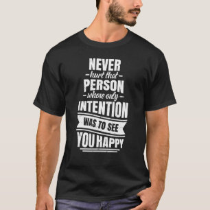 吸血鬼という唯一の意図を持つ人を決して傷つけない Tシャツ