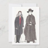 吸血鬼と紙人形 カード (正面)