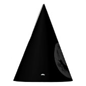 吸血鬼のこうもりと暗い月 パーティーハット (左)