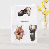 吸血鬼のイカカード カード (黄色い花)