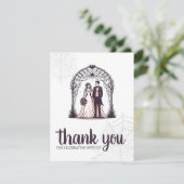 吸血鬼のカップル サンキューカード (スタンド正面)