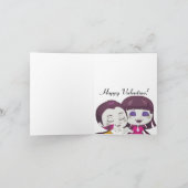 吸血鬼のカップル シーズンカード (内部)